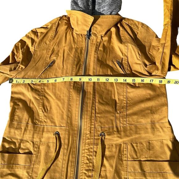 Love Tree cotton jacket with contrasting hood, women's size M - Picture 10 of 10